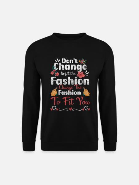 Mode Neumodisch Schmuck - Unisex Pullover - Schwarz