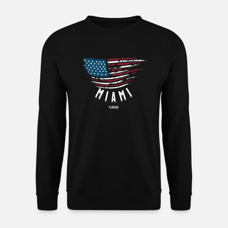 Miami - Unisex Pullover - Schwarz