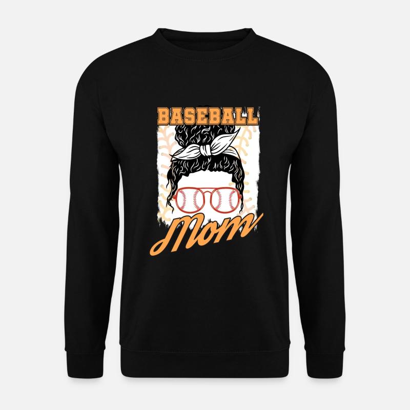 Baseball Mom - Unisex Sweatshirt - black