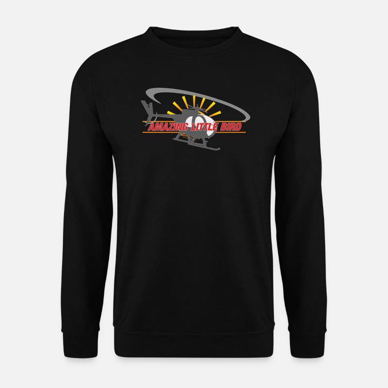 AMAZING LITTLE BIRD - Unisex Pullover - Schwarz