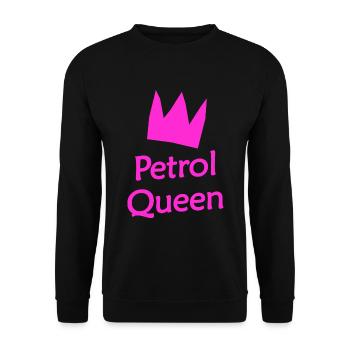 La reine de la route - Sweat-shirt Unisexe - noir - Devant - Alina (178cm) & Michal (187cm)