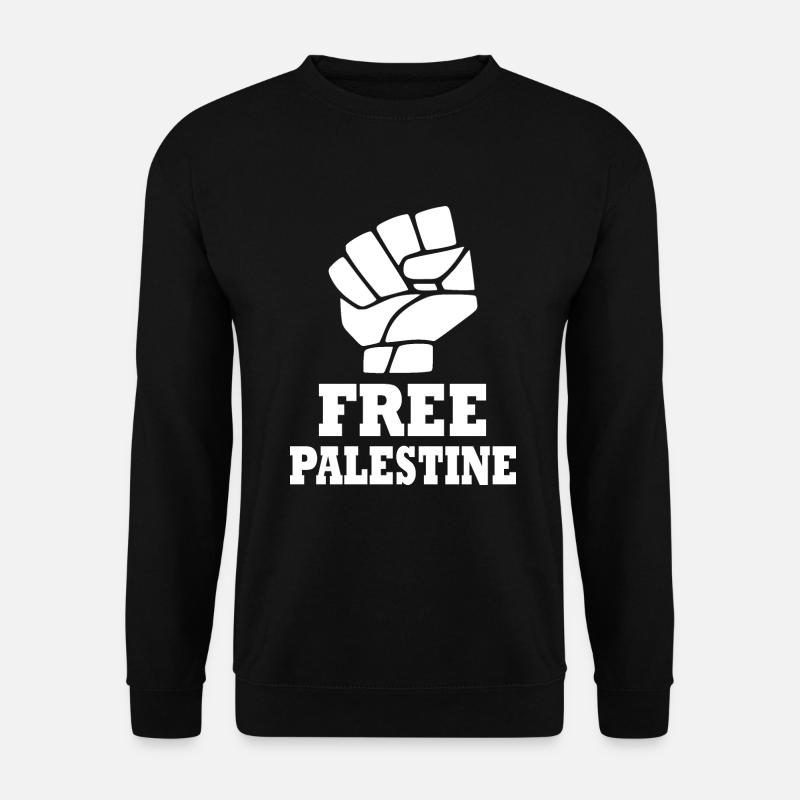 Free palestine - Unisex Pullover - Schwarz