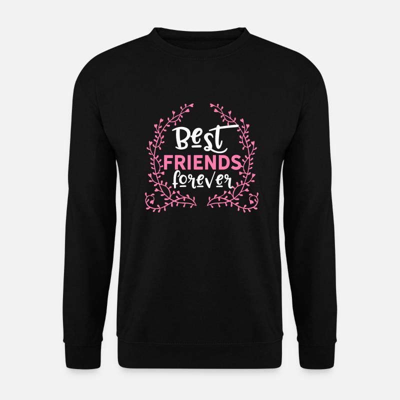 BFF best friends forever - Unisextröja - svart