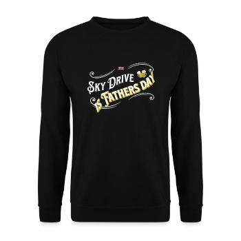 Himmelfahrt Vatertag Denglish - Unisex Pullover - Schwarz - Vorne - Alina (178cm) & Michal (187cm)