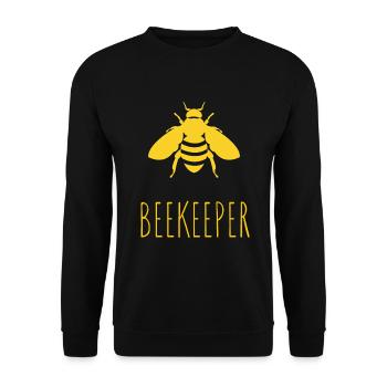 Beekeeper Abeille Apiculteur - Sweat-shirt Unisexe - noir - Devant - Alina (178cm) & Michal (187cm)