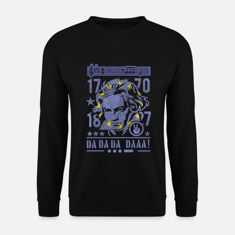Beethoven, Europe - Unisex Sweatshirt - black