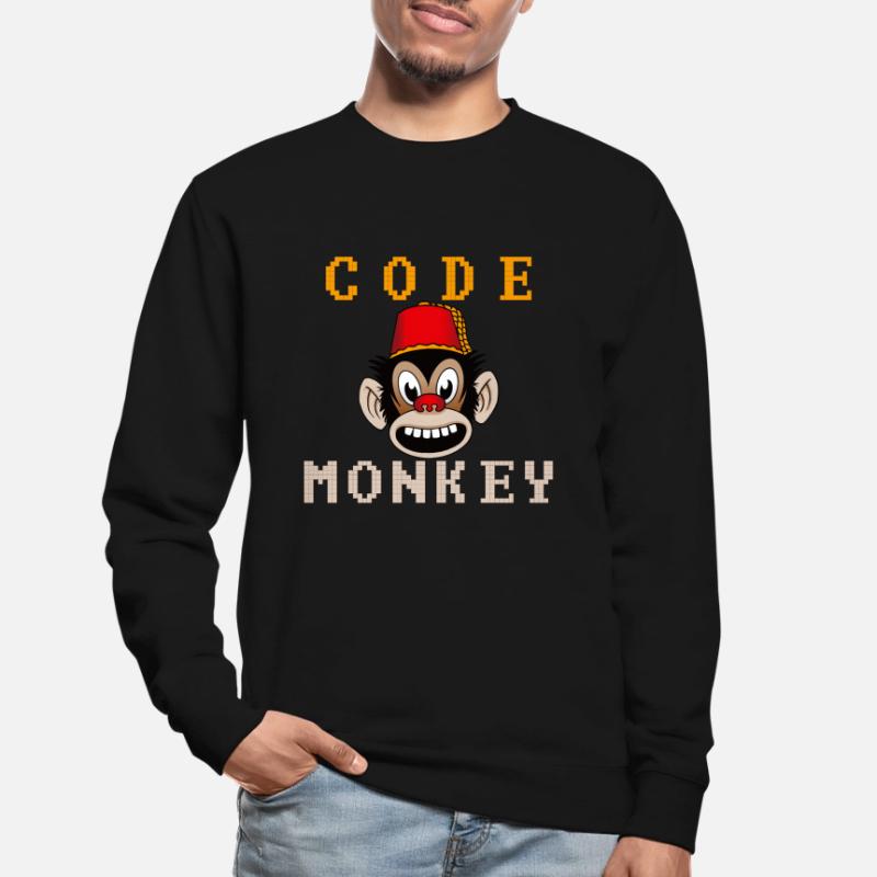 Code monkey Unisex Sweatshirt
