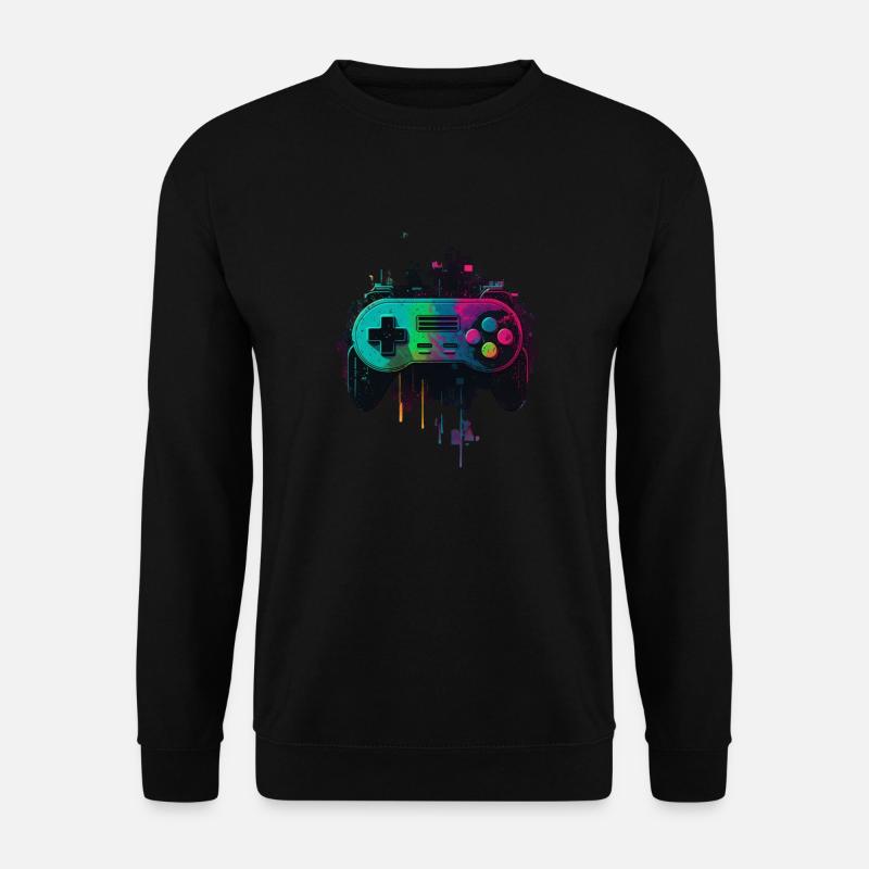 Retro Console - Unisex Sweatshirt - black