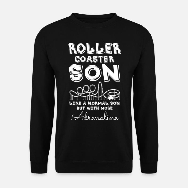Roller Coaster Son - Unisex Pullover - Schwarz