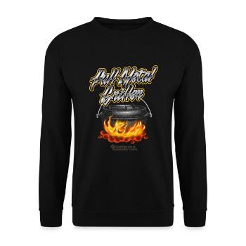 Four hollandais Full Metal Griller - Sweat-shirt Unisexe - noir - Devant - Alina (178cm) & Michal (187cm)