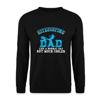 Kitesurf Kitesurfers Kiteboarding Kiteboard Kite - Sweat-shirt Unisexe - noir - Devant - Alina (178cm) & Michal (187cm)