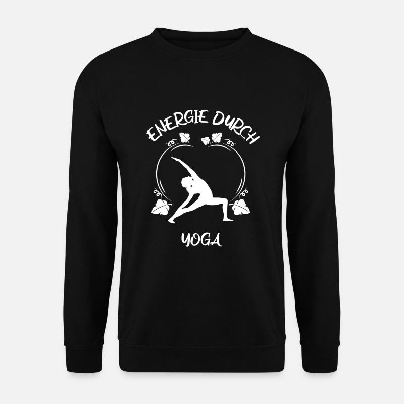 Yoga - Unisex Pullover - Schwarz