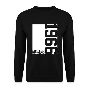 60E ANNIVERSAIRE ÉDITION LIMITÉE 1966 - Sweat-shirt Unisexe - noir - Devant - Alina (178cm) & Michal (187cm)