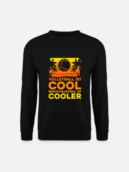 Volleyball Beachvolleyball - Unisex Pullover - Schwarz