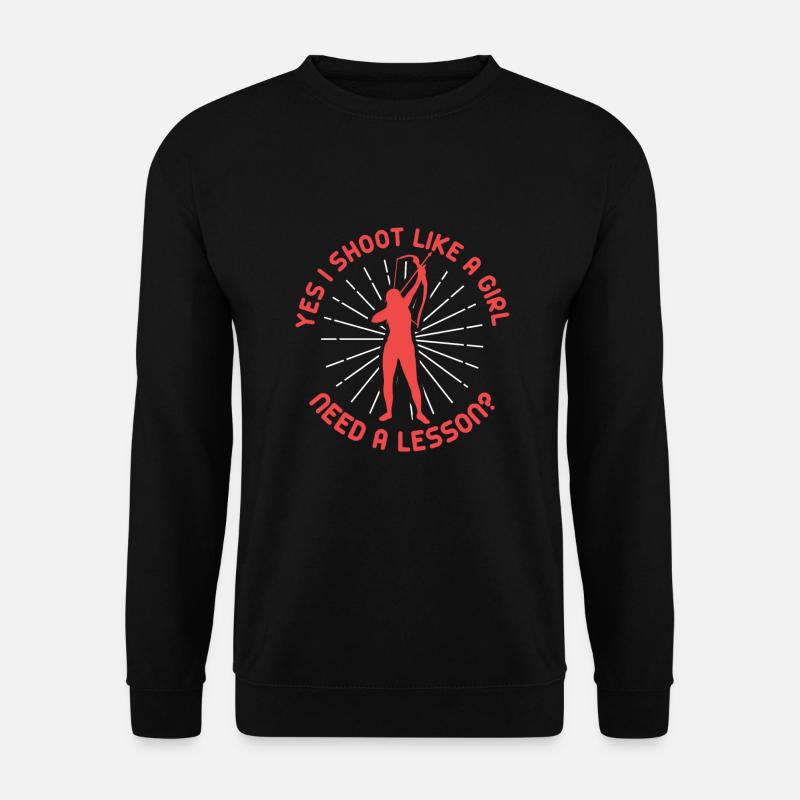 Archer Archery Arrow Archery Archery - Unisex Sweatshirt - black