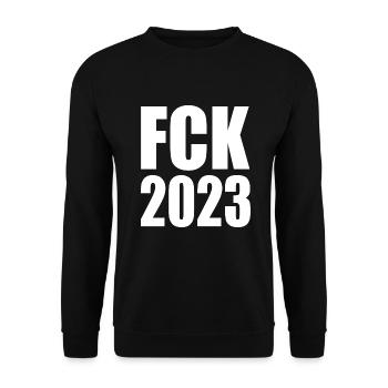 Fck 2023 - Sweat-shirt Unisexe - noir - Devant - Alina (178cm) & Michal (187cm)