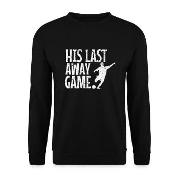 Bachelor Party Football Football Basketball Sports - Sweat-shirt Unisexe - noir - Devant - Alina (178cm) & Michal (187cm)