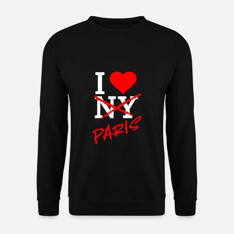 I Love Paris! - Unisex Sweatshirt - black