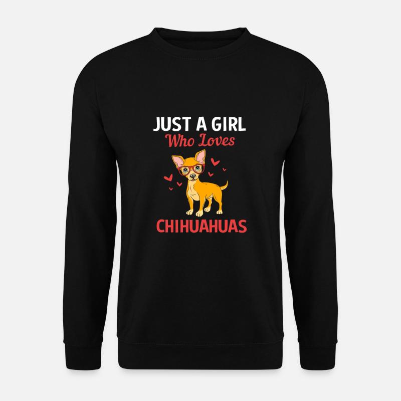 Chihuahua Tochter Mutter - Unisex Pullover - Schwarz