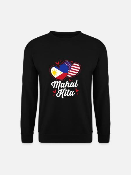 Filipino Philippines - Unisex Sweatshirt - black