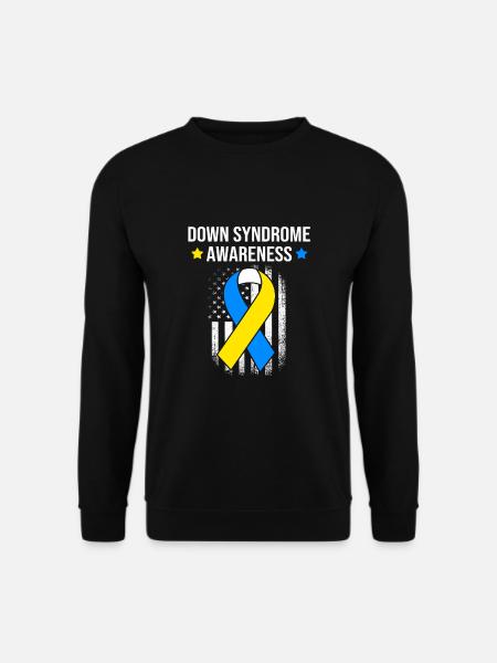 Down syndrome - Unisex Sweatshirt - black