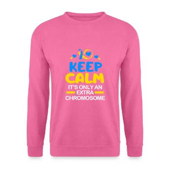 Down syndrome - Unisex Sweatshirt - pink - Front