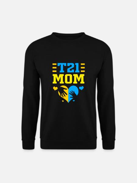 Down syndrome - Unisex Sweatshirt - black