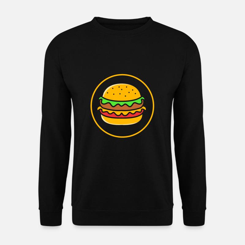 Cheeseburger - Unisex Sweatshirt - black