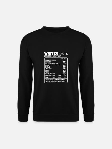 Author - Unisex Sweatshirt - black