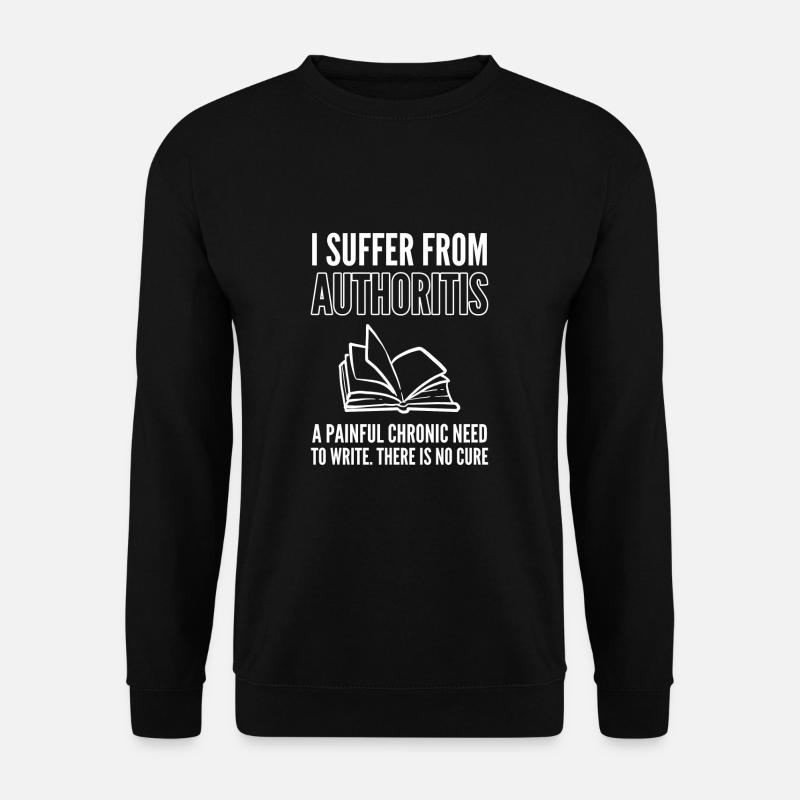 Autor - Unisex Pullover - Schwarz
