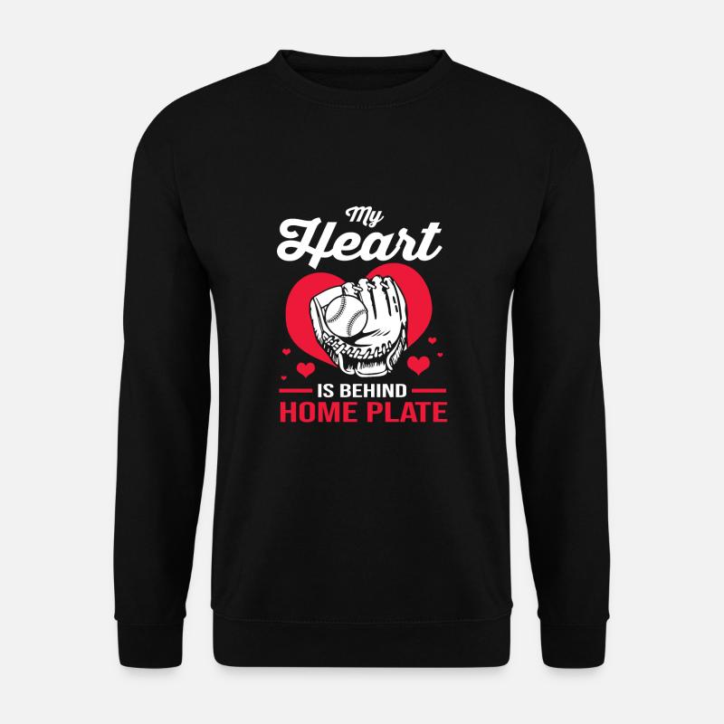 Base-ball - Sweat-shirt Unisexe - noir
