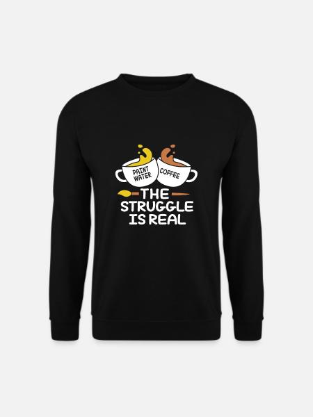 Peintre - Sweat-shirt Unisexe - noir