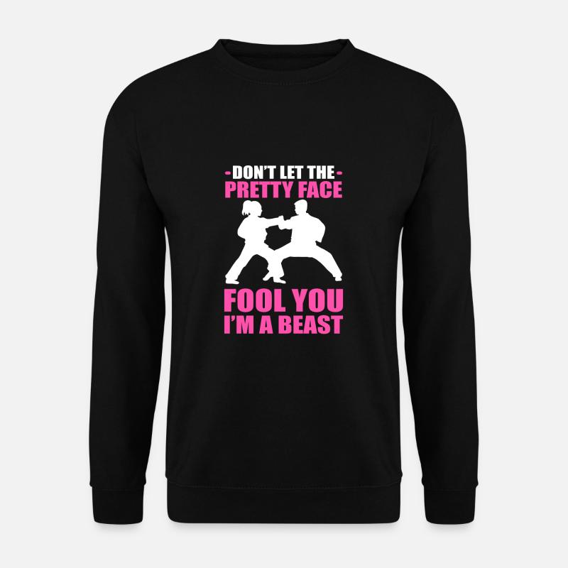 Karate Selbstverteidigung - Unisex Pullover - Schwarz