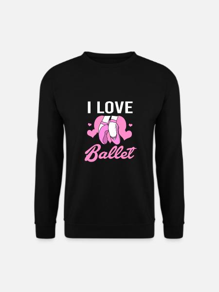 Danseuse de ballet - Sweat-shirt Unisexe - noir