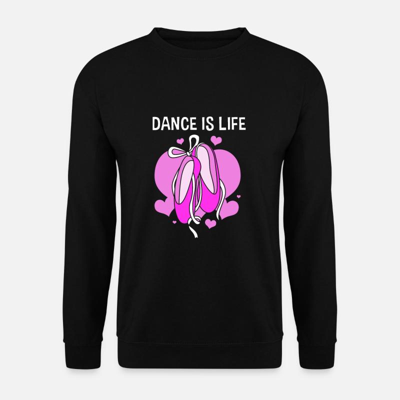 Danseuse de ballet - Sweat-shirt Unisexe - noir