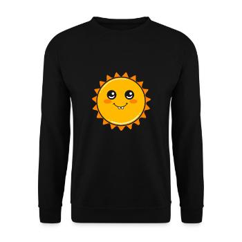 Solar System Universe - Unisex Sweatshirt - black - Front - Alina (178cm) & Michal (187cm)