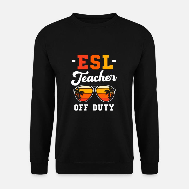 Professeur d’anglais Professeur d’anglais - Sweat-shirt Unisexe - noir