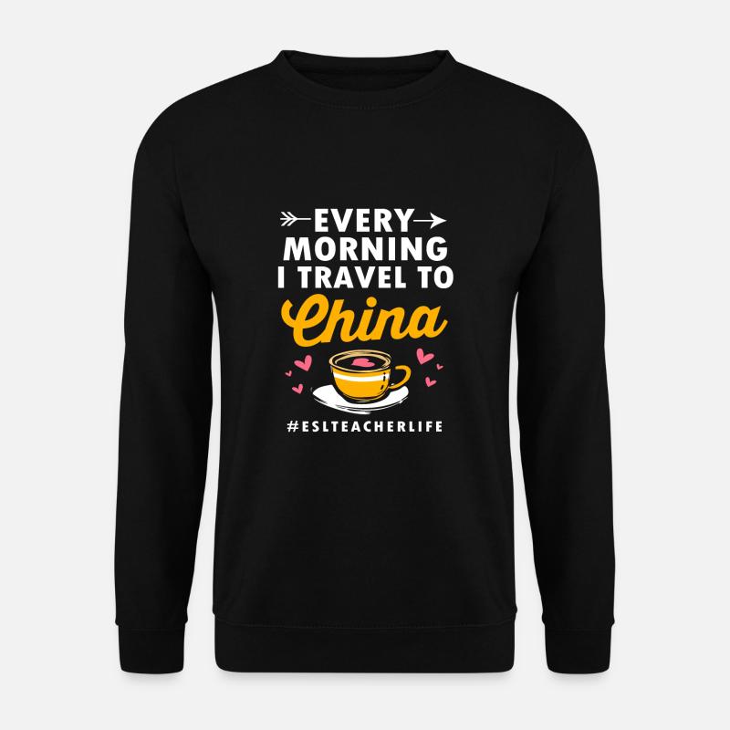 Professeur d’anglais Professeur d’anglais - Sweat-shirt Unisexe - noir