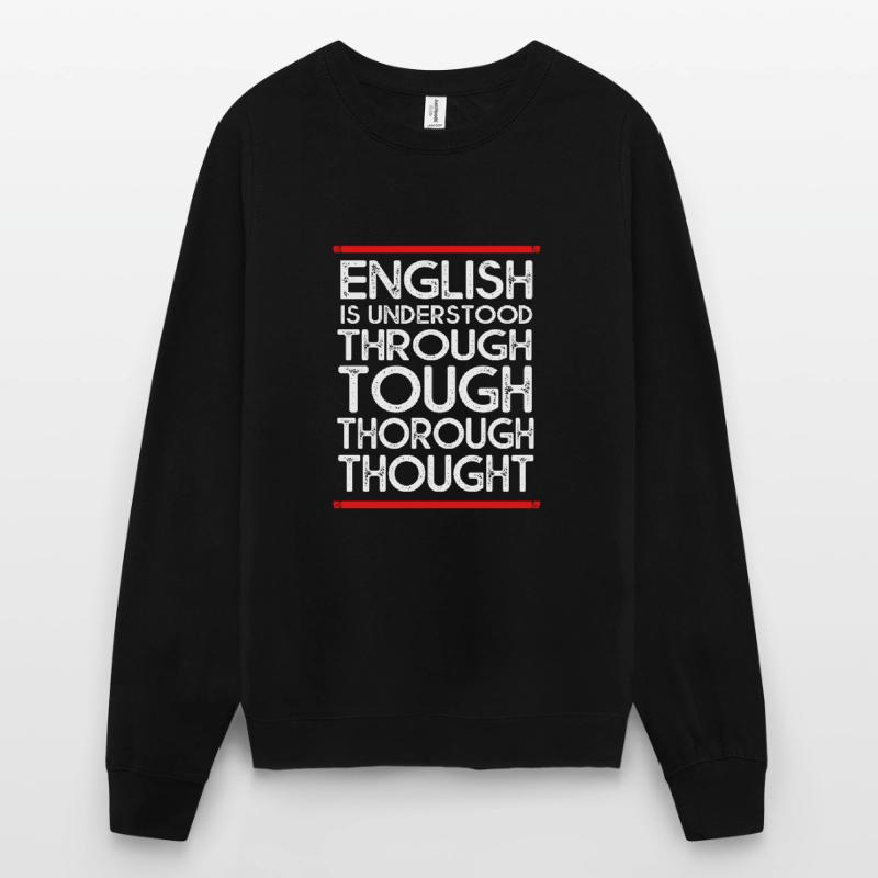 Professeur d’anglais Professeur d’anglais Sweat-shirt Unisexe