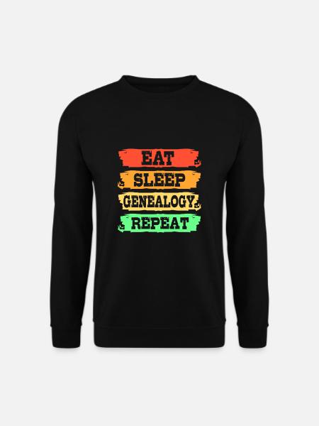 Family tree genealogy - Unisex Sweatshirt - black