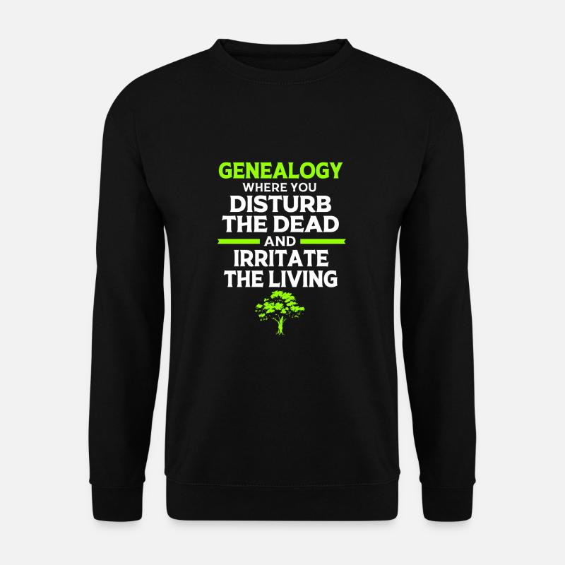 Family tree genealogy - Unisex Sweatshirt - black