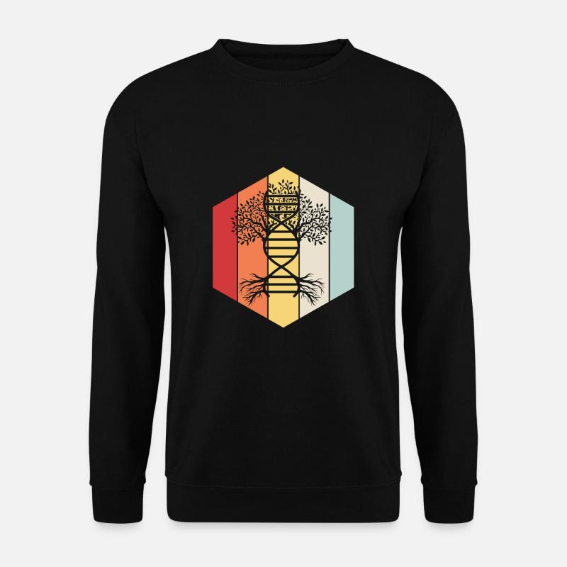 Stammbaum Genealogie - Unisex Pullover - Schwarz