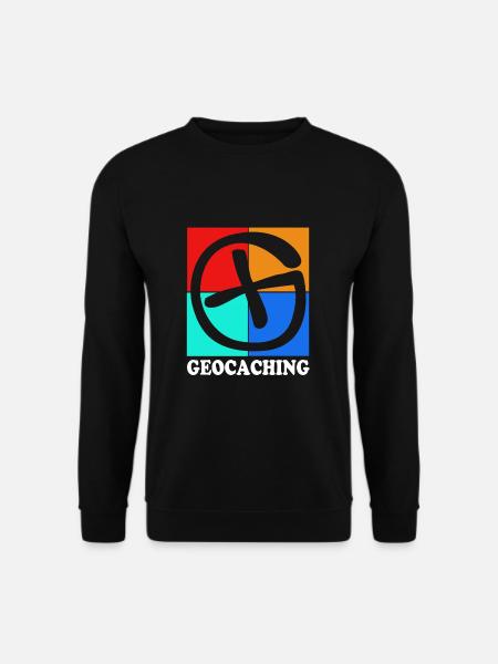 Geocaching Geocache Geocacher - Unisex Pullover - Schwarz