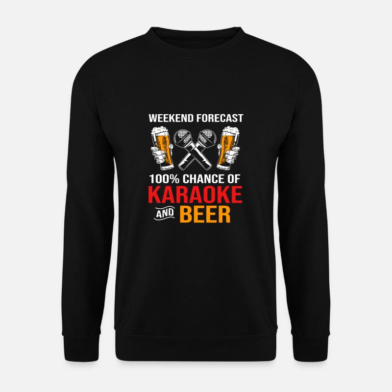 Karaoke - Unisex Pullover - Schwarz