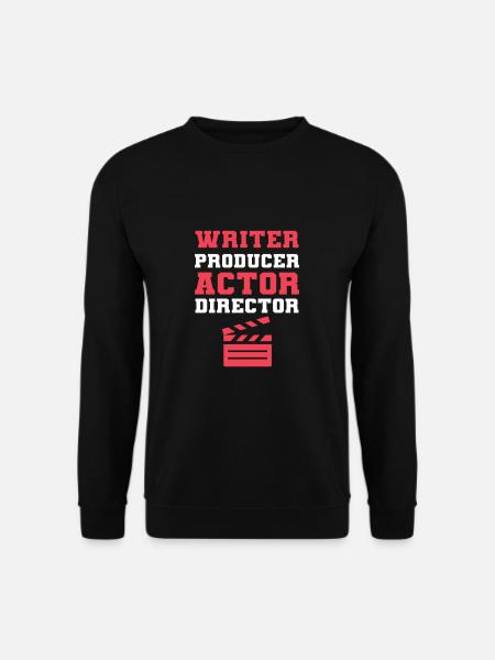 Theater Schauspiel Schauspieler Schauspielerin - Unisex Pullover - Schwarz