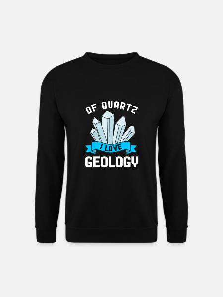 Geologe Geologie - Unisex Pullover - Schwarz