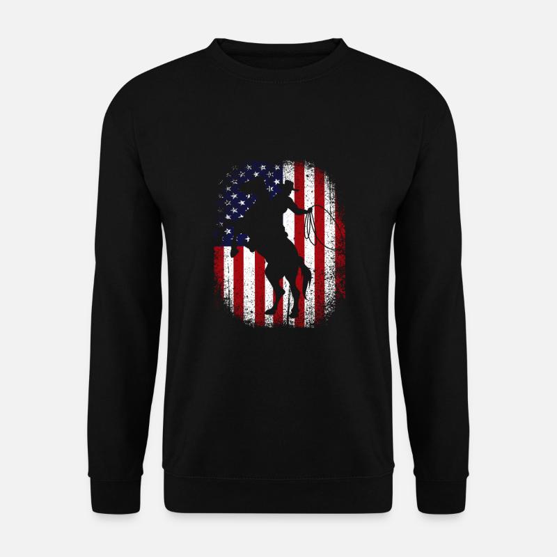 Rodeo - Unisex Pullover - Schwarz