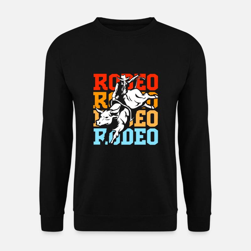 Rodeo - Unisex Pullover - Schwarz