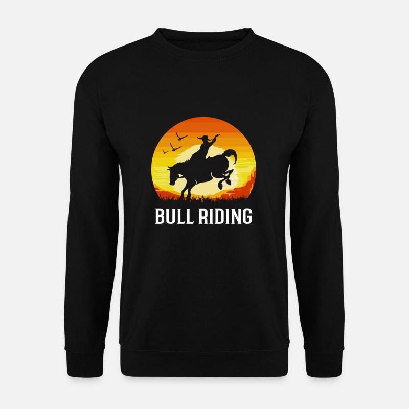 Rodeo - Unisex Pullover - Schwarz