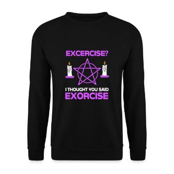 Vaudou - Sweat-shirt Unisexe - noir - Devant - Alina (178cm) & Michal (187cm)